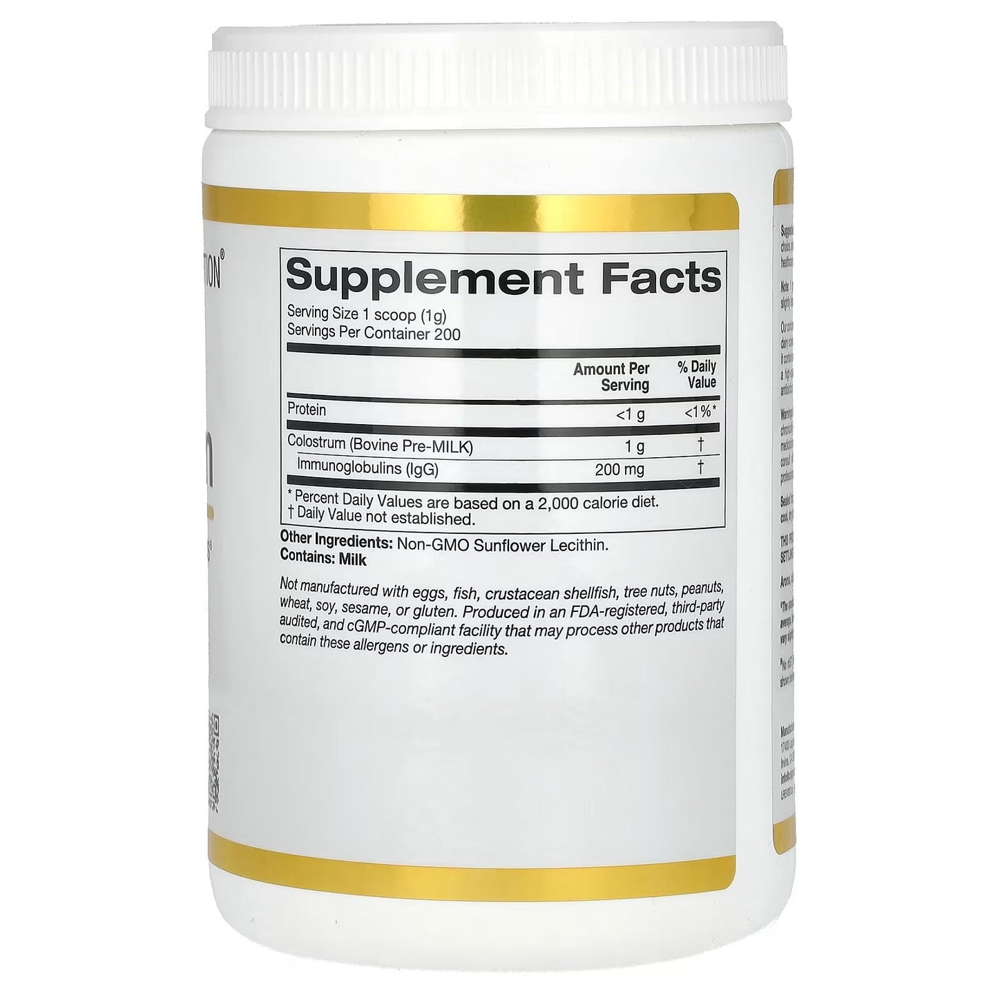 California Gold Nutrition, Colostrum, 7.05 oz (200 g)