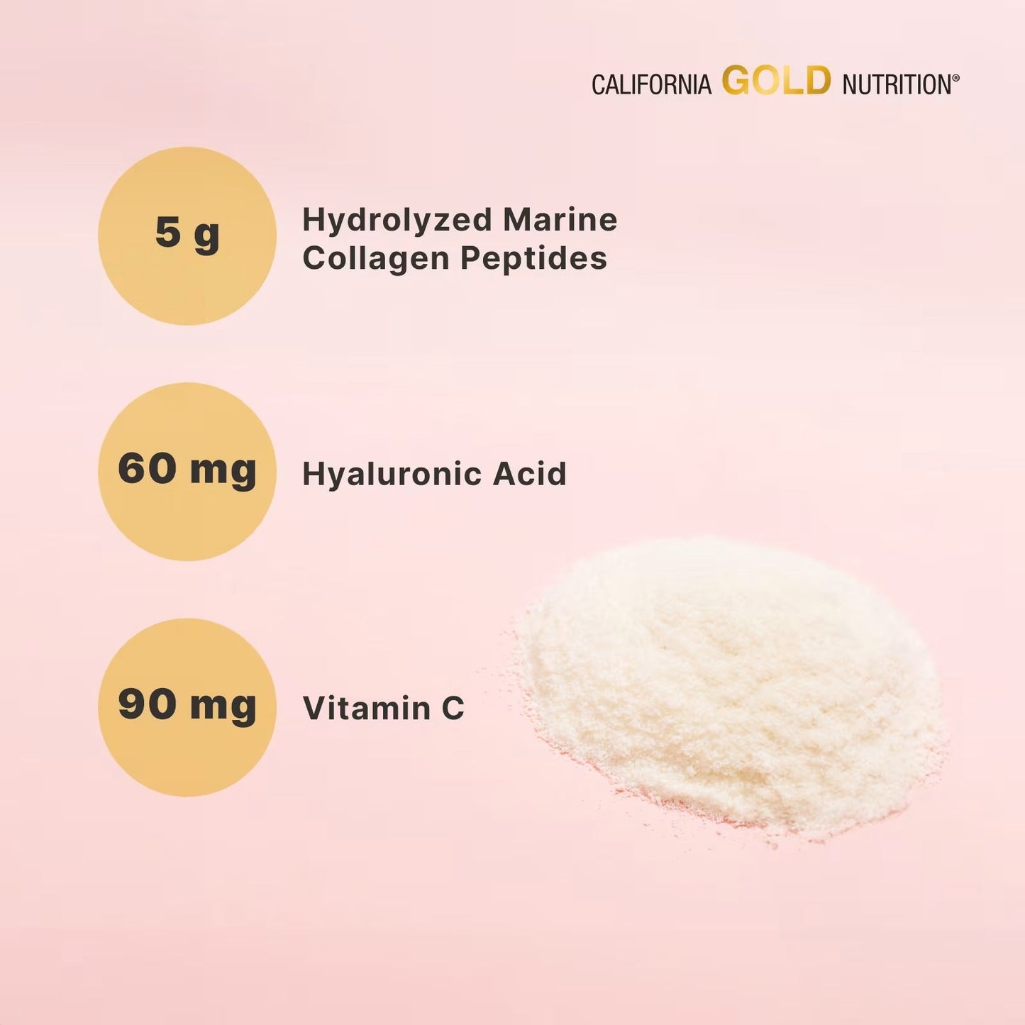 California Gold Nutrition, CollagenUP®, Hydrolyzed Marine Collagen Peptides with Hyaluronic Acid and Vitamin C, Unflavored, 7.26 oz (206 g)