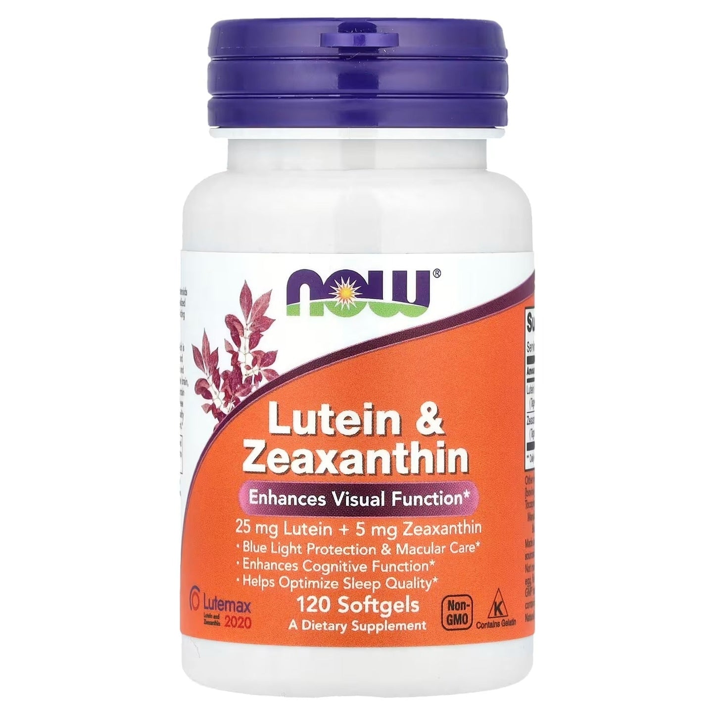 NOW Foods, Lutein & Zeaxanthin , 120 Softgels